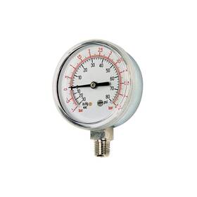 Z084208 Groen Pressure Gauge 2-1/2 Inch Dia. 30vac 60 Psi 63rn01
