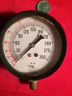 668500k261790 H5258 Marsh Vintage Instrument Co Psi Precision Pressure Gauge Dial Usa