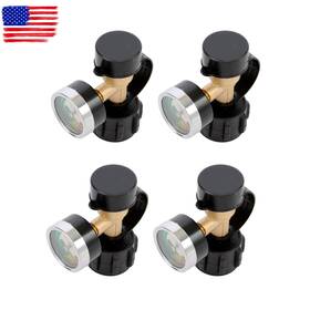 Ego3920007tl Handdo 4pcs Propane Inflation Joint Gas Refill Adapter Convert Valve To Qcc1 Regualtor