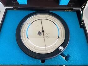 15174 Heise Temp Compensated 0-100 F Psi Solid Front Cmm Newton Conn Steampunk