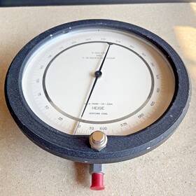 Cm-8305 Heise Precision Pressure Gauge 0-500 Psi And 0-30 Inches Hg Vacuum