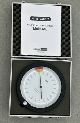 Cm-50983tm Heise / Dresser Cm50983tc Vintage 0-6000psi Bourdon Tube Pressure Gauge With Manual Cm-50983tm Heise / Dresser Cm50983tc Vintage 0-6000psi Bourdon Tube Pressure Gauge With Manual