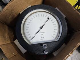 P-113 Heise 5000psi High Pressure Gauge 10 Inch 1/4 Npt Pipe Thread Test Scientific