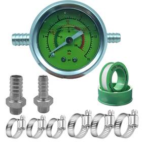 Fph15 Hfvslfa Fuel Pressure Gauge Kit 0-15psi Glycerin Filled 1-1