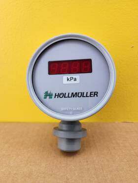 Me02f60yypylm149 Hollmuller New Digital Pressure Guage 0-600 Kpa 24v 4-20 Ma