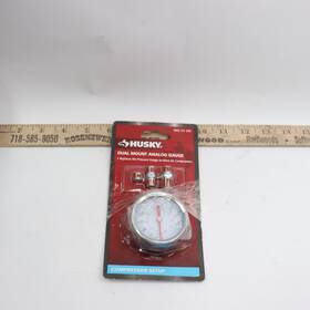1003211349-complete Husky Hda72400 Dual Mount Analog Gauge 1/8 Inch Or 1/4 Npt