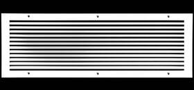 Hvac Premium 810014867212 24 Inch X 10 Aluminum Return Grille - Easy Air Flow Linear Bar Gr