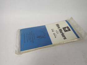 150xa-b-c Ideal 44-106 Wire Markers Letter 450 Total Pack Nwb