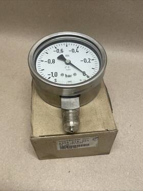 2324-016-001 Imt Pressure Gauge -1.0-0 Bar Ng 100 Dku G1/2a