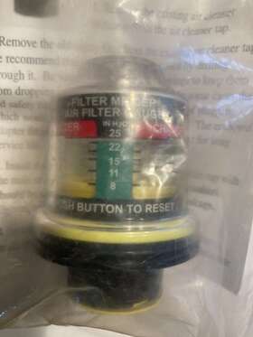 Afg-38d Industrial Mro Baldwin Air Filter Restriction Gauge Brand New Bag