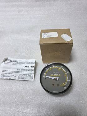 128654 Jacket Pressure Gauge 60 Psi 1/8 Anpt Panel Mount Style N W