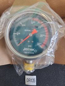 51126 Jetstream 30000 Psi Pressure Gauge Ship Warranty