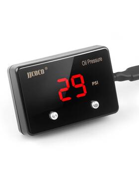 B0f6cfk1q6 Jjcoco 232psi Oil Pressure Gauge Led Digital Display 12v Press Meter Kit W