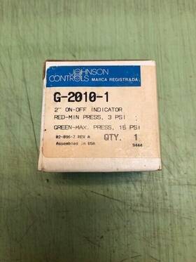 G-2010-1 Johnson Controls 2 Inch On/off Indicator Gauge