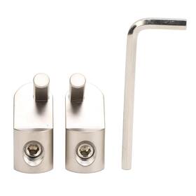 Keenso2c01pg8qsk Keenso 1 Pair 1/0 Gauge To 4 Amp Input Reducers Offset Angled Design Metal