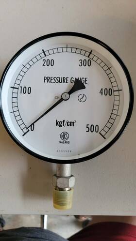 157955-2000 Kiki #157955-2000 Pressure Gauge 6 Inch Lower Mount 0-500psi Diesel Ltd