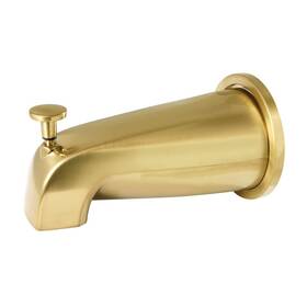 K188e7 Kingston Brass Showerscape Diverter Tub Spout With Flange Brushed Bra
