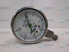 Knox50011626-16907-1 Industrial Mro Presure Gauge Used