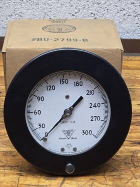 Kunkle 3-022 Premier Gauge 300psi 4-1/2 Inch Pressure Made In Usa New