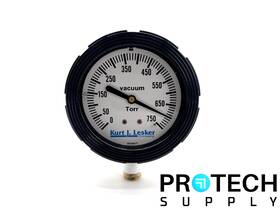 02-4347-t Kurt J. Lesker Bourdon Dial Gauge 1.00 760 Torr With Warranty