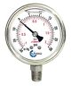 L25-ssl-v30 Carbo Instruments Vacuum Compound Gauge Ss Case Liquid Filled Lower