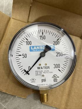 111.10sp Lansdale 111.11sp 4 Inch Water Pressure Guage 0-300psi 1/4 Npt Lm