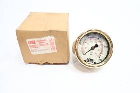 Bac-5m-25rc Lenz Pressure Gauge 1/4in Npt 0-5000psi 2-1/2in