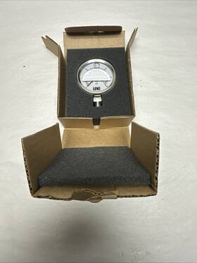 Ss-30-25 Lenz Pressure Gauge 0-30 Psi