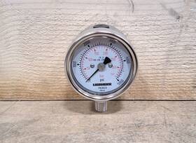 57271586 Liebherr 11828020 2.5 Inch Pressure Gauge 0-5000 Psi 0-340 Bar 1/4 Npt 233.30