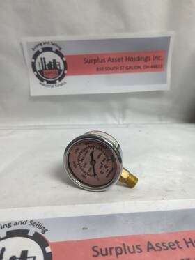 Marsh 0-21000/0-3000 Gauge 0-21000 Kpa 0-3000 Psi Pre-owned