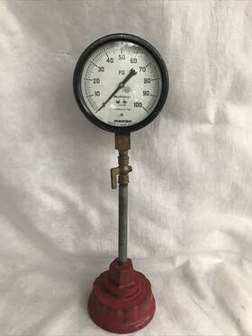 12103-2 Marsh Mastergauge Pressure Gauge 1 Psi Subd Fire Hydrant Fitting