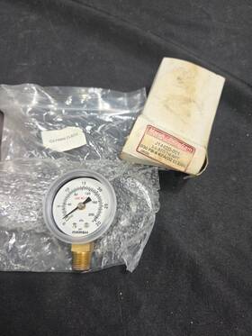 J1442d-001 Marsh Bellofram O2 Clean Gauge