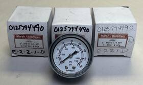J2052 Marsh Bellofram Pressure Gauge 0-160 Psi 2inch Lot Of 3 Nos
