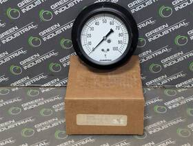 H1848 Marsh New Instruments High Quality Back-flanged Pressure Gauge 100 Psi