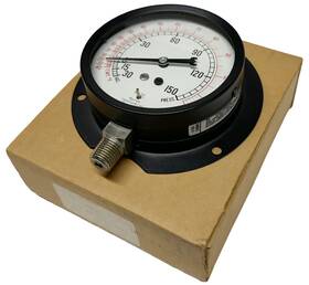 40-0-115 Marsh Instrument W0036 Pressure Gauge 3.5 Inch Dial 1/4 Npt 30-0-150vac F