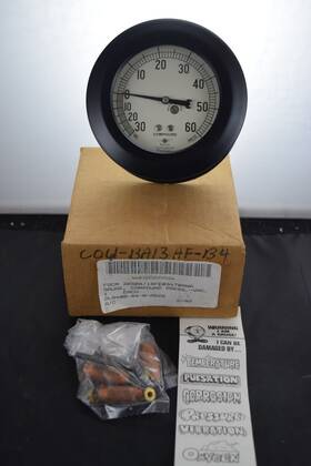 Dla400-84-m-ad22 Marsh Instruments H1214 Original 1985 Instrument Compound Pressure-vacuum Gauge