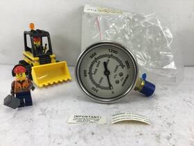 J7674p Marsh - 1500 Psi Gauge 1/4 Inch Npt New Old Stock