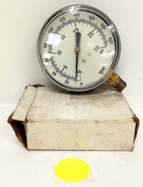 0-200kpa Marshall Town 90603 Pressure Gauge 0-30psi 1/4 Inch Fnpt