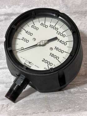 89771 Marshalltown Marshall Town Pressure Gauge 0-2000psi 1/2in Npt