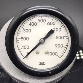 Fig.23 Marshalltown New Pressure Gauge 3 Inch 1000psi 1/4 Npt Back Connect Nos
