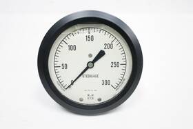 180c-300 Marshalltown G19136 180c-300# Pressure Gauge 4-1/2in 0-300psi 1/4in Npt