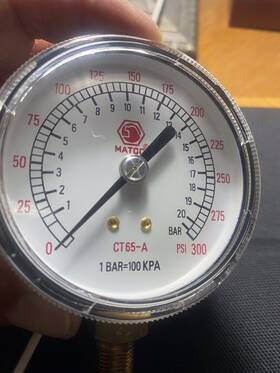 Ct65-a Matco Nbr Replacement Gauge Ct65-a Matco Nbr Replacement Gauge