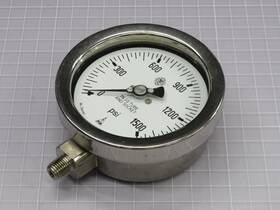T227117 Mcdaniel Controls 11004 Ab El Pressure Gauge