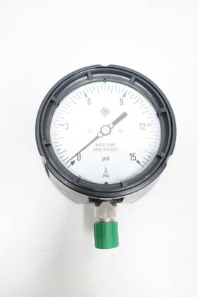 Ab01214 Mcdaniel Controls Mpb/sca Pressure Gauge 4-1/2in 0-15psi 1/2in Npt