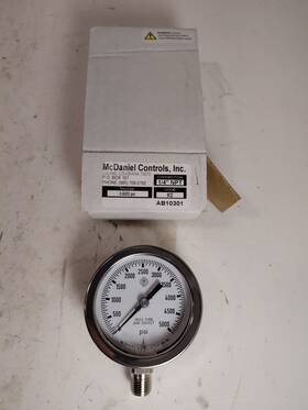 Ab10301 Mcdaniel Controls 1/4 Inch Npt 0-5000 Psi New