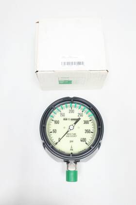 Ab10919 Mcdaniel Controls Mpb/schg Pressure Gauge 4-1/2in 0-400psi 1/2in Npt
