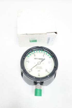 Ab11214 Mcdaniel Controls Mpb/scag Pressure Gauge 4-1/2in 0-15psi 1/2in Npt