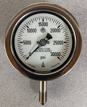 G30k Mcdaniel Controls - 0-3000 Psi Gauge