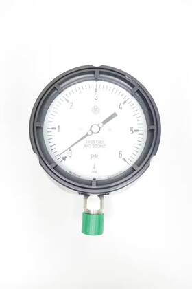 Ab21003 Mcdaniel Controls Mpb/sc6 Pressure Gauge 4-1/2in 0-6psi 1/2in Npt