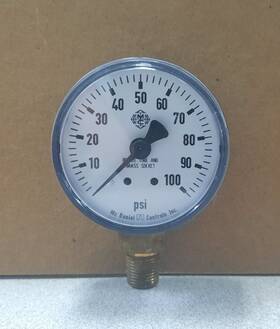 T8d1 Mcdaniel Controls T8d1/8 2 Inch Pressure Gauge 0-1500psi 1/8 Npt Bottom Connect